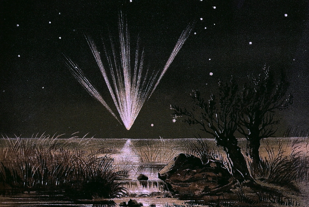 Great Comet painting
